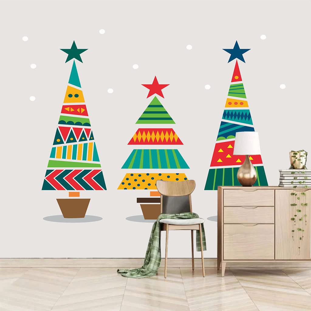 クリスマスツリー 絵 壁絵 インテリア クリスマスアートポスター2L 水彩風クリスマスツリー | ROPONNA